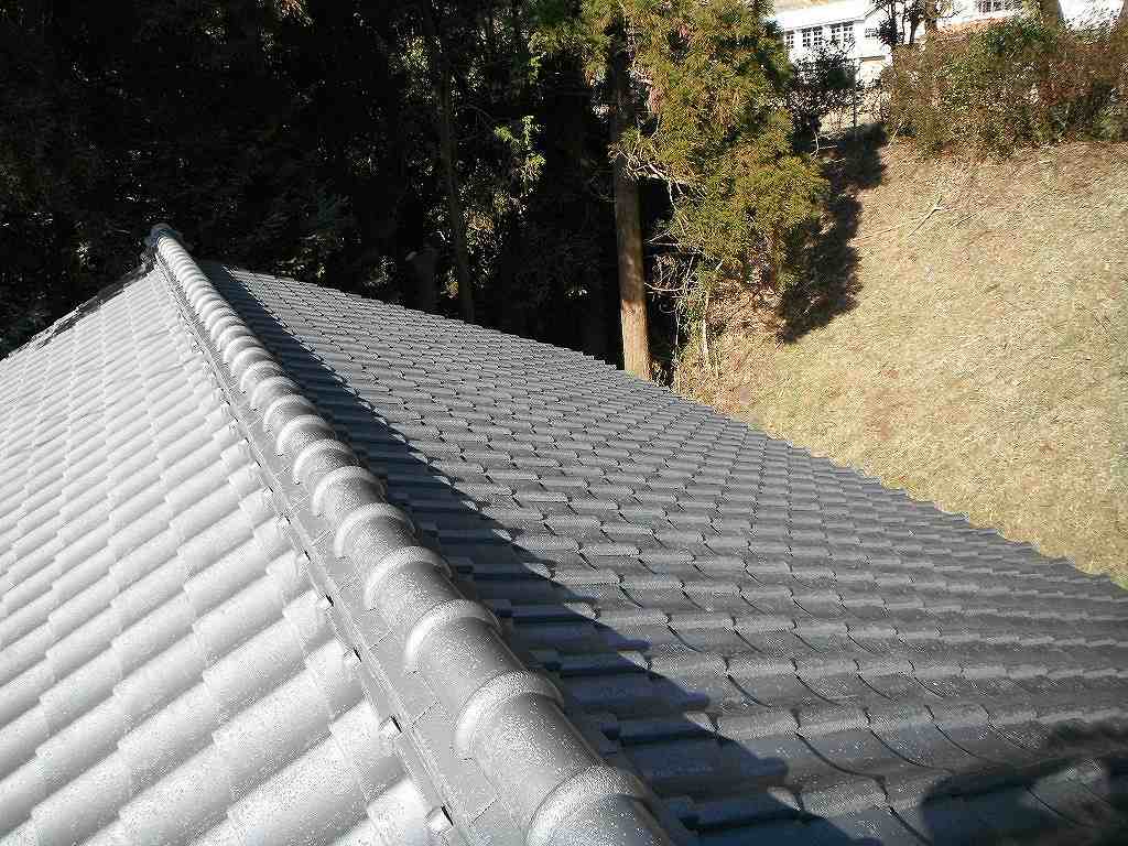 屋根塗装リフォーム事例